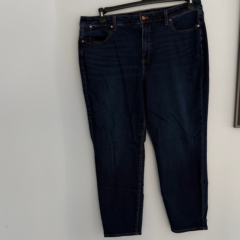 Talbots Dark Blue Straight Leg Jeans